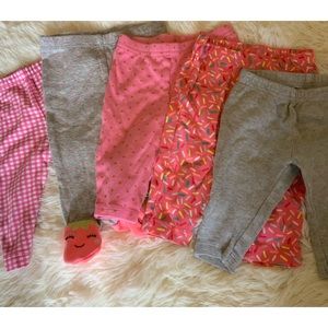 Baby Girl Leggings 3 months Lot of 5 O 010